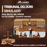 Curso de Direito da UNIMEP promove o Tribunal do Juri Simulado