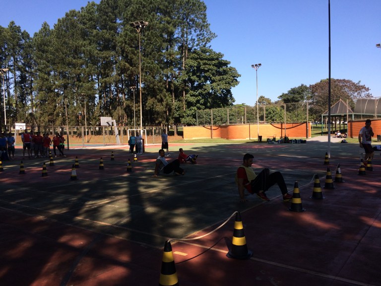Atividade prática do curso de Educação Física - campus Taquaral