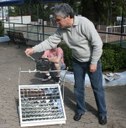 Fogão Solar é atração na tarde do Colégio Americano