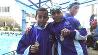 Gêmeos despontam como futuro da natação gaúcha