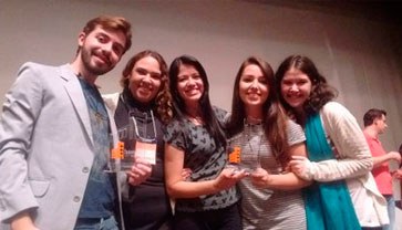 Estudantes de Cinema e Audiovisual têm a oportunidade de participar de eventos, premiações e visitas técnicas
